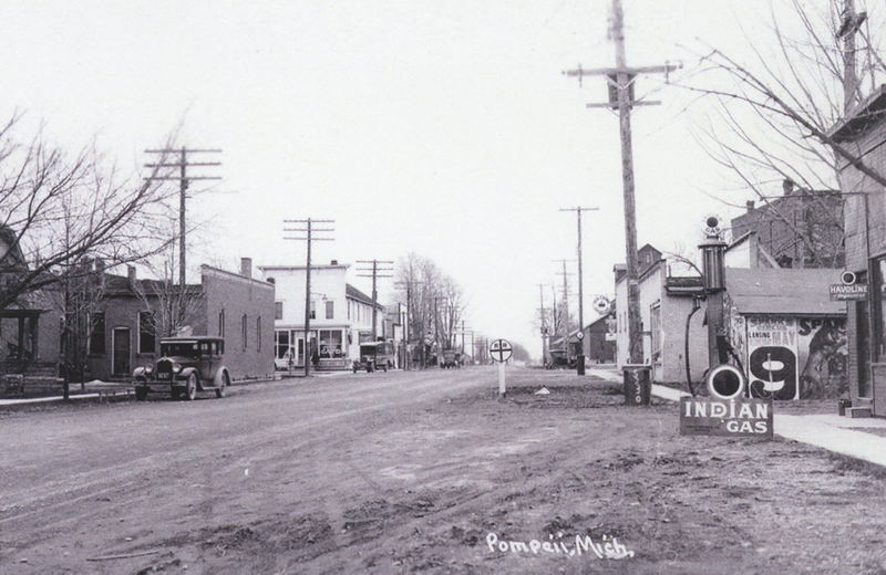 Zephyr Gas - Historical Photo - Gas Station On Right